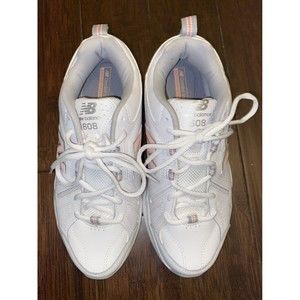 NEW BALANCE Womens 608 Comfort Cross Trainer Shoes WX608WP5 8 D Wide NEW